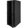 Cabinet Metalic TRITON 27U, 600 x 1000 Usa sticla, Negru, RMA-27-A61-BAX-A1