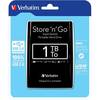 Hard Disk Extern Verbatim Store 'n' Go, 1TB, USB 3.0, Negru