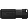 Memorie USB Verbatim Store 'n' Go PinStripe, 32GB, USB 2.0, Negru