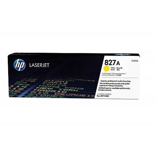 Cartus Toner Original HP 827A Yellow, CF302A