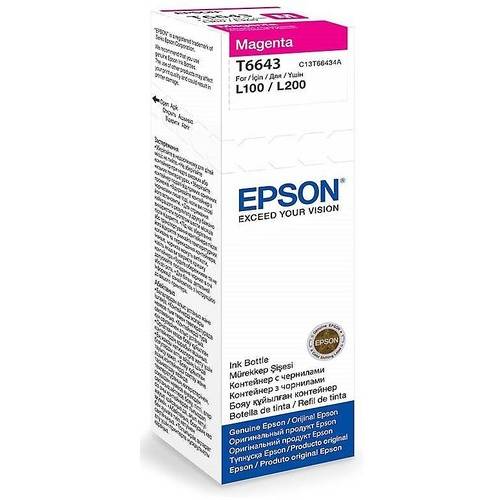 Cartus original Epson T6643, Magenta, C13T66434A