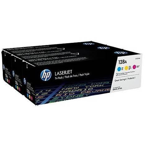 Cartus Toner Original HP 128A Color Tri-Pack, CF371AM