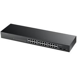 Gigabit GS1900-24, 24 porturi Gigabit, 2 x SFP, 19 inch Rack