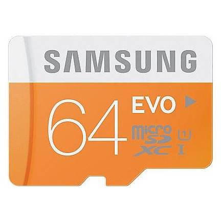 Card Memorie Samsung EVO Micro SDHC, 64GB Clasa 10