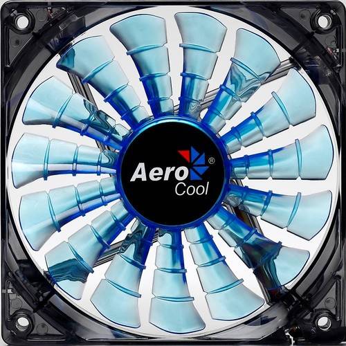 Ventilator PC Aerocool Shark Blue Edition 120mm