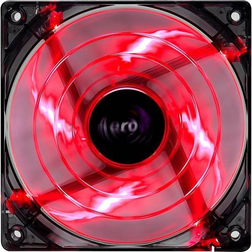 Ventilator PC Aerocool Shark Devil Red Edition 120mm, LED Rosu