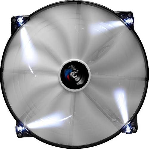 Ventilator PC Aerocool Silent Master White LED 200mm