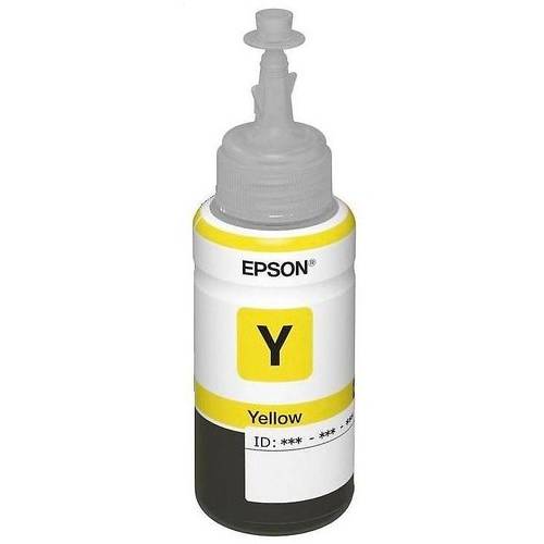 Cartus cerneala Original Epson T6734 Yellow, 70ml, Compatibil L800