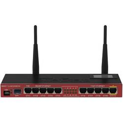 Router Wireless MikroTik RB2011UiAS-2HnD-IN, 5 x LAN, 5 x GigaLAN, 1 x SFP