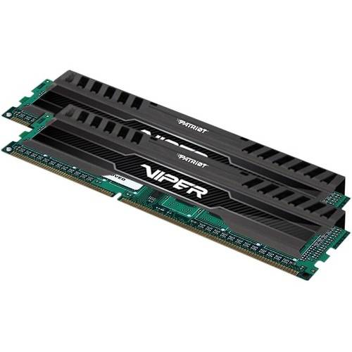 Memorie PATRIOT Viper 3 Black Mamba Edition, DDR3, 8GB, 1600MHz, CL9, 1.5V, Kit Dual Channel