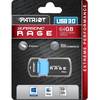 Memorie USB PATRIOT Supersonic Rage, 64GB, USB 3.0, Negru