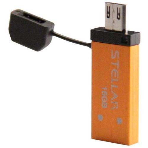 Memorie USB PATRIOT Stellar, 16GB, USB 3.0, Portocaliu