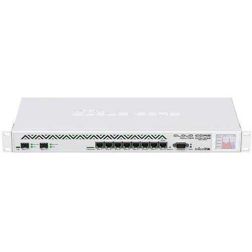 Router MikroTik CCR1036-8G-2S+EM, L6, 8 porturi 10/100/1000, 2 x SFP+, LCD