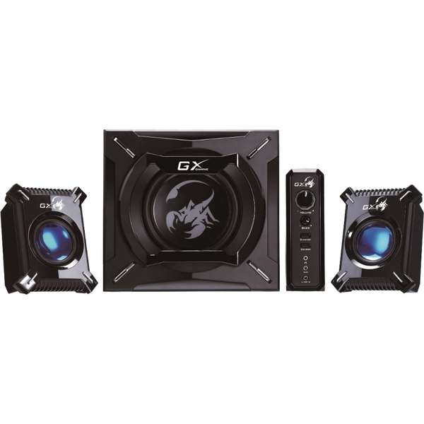 Boxe Genius SW-G2.1 2000, 2.1, 45W RMS, Negru