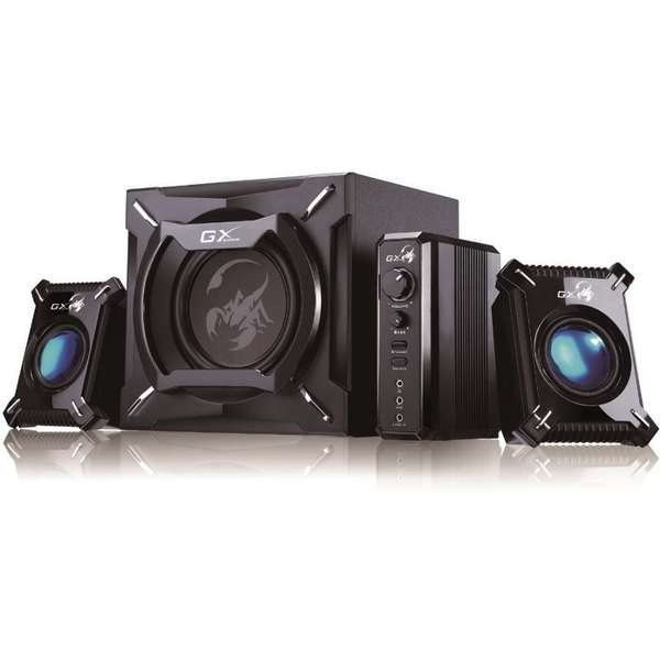 Boxe Genius SW-G2.1 2000, 2.1, 45W RMS, Negru