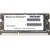 Memorie Notebook PATRIOT DDR3, 4GB, 1600MHz, CL11, 1.35V