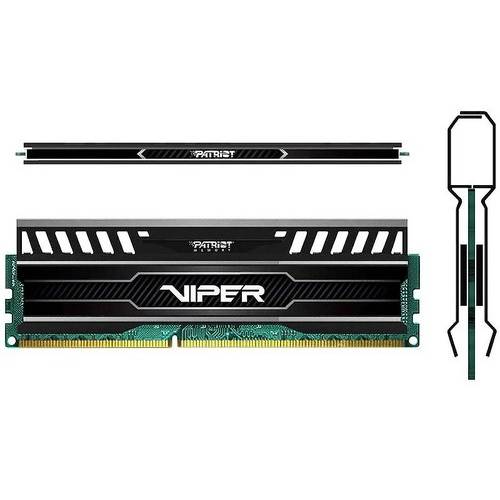 Memorie PATRIOT Viper 3, DDR3, 16GB, 1600MHz, CL9, 1.5V, Kit Dual Channel