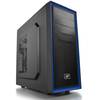 Carcasa Deepcool Tesseract BF, MiddleTower, Fara sursa, Negru