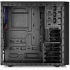 Carcasa Deepcool Tesseract BF, MiddleTower, Fara sursa, Negru