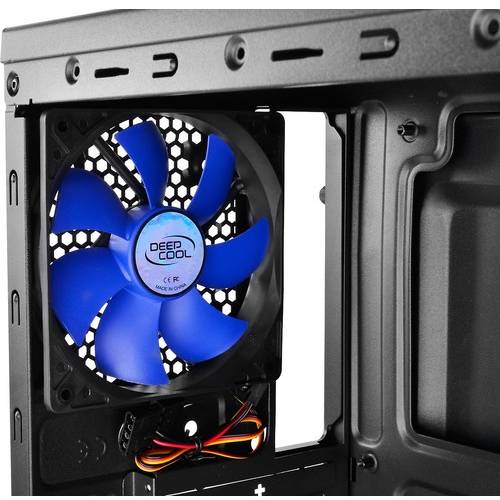 Carcasa Deepcool Tesseract BF, MiddleTower, Fara sursa, Negru