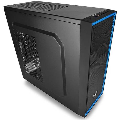 Carcasa Deepcool Tesseract BF, MiddleTower, Fara sursa, Negru