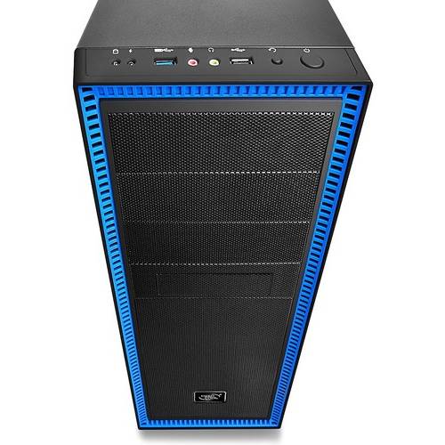 Carcasa Deepcool Tesseract BF, MiddleTower, Fara sursa, Negru