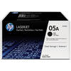 HP Cartus Toner Original  Dual Pack 05A Black, CE505D