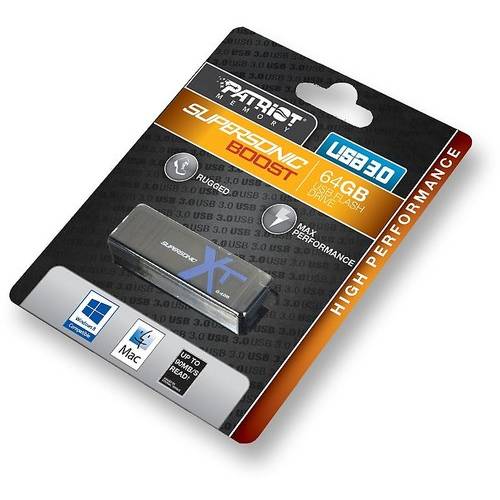 Memorie USB PATRIOT Supersonic Boost XT, 64GB, USB 3.0