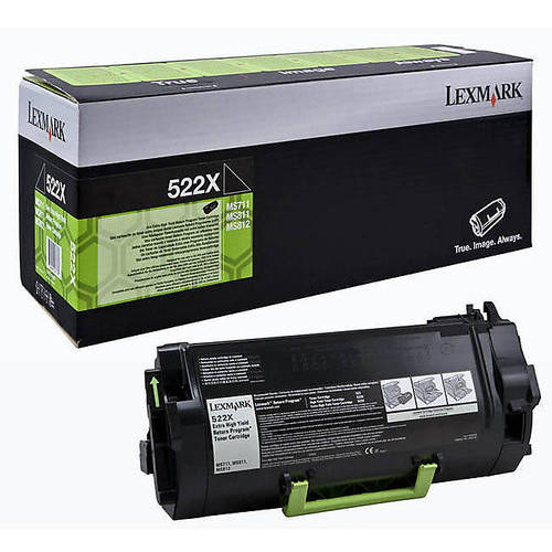 Cartus toner Lexmark Black, 52D2X0E