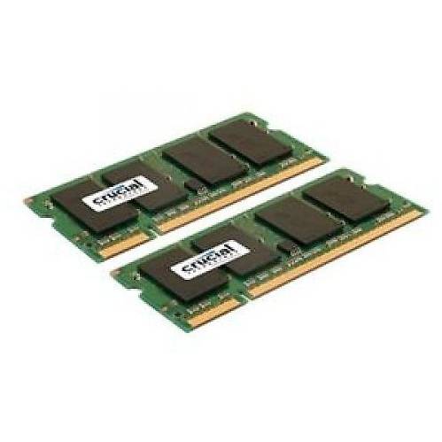 Memorie Notebook Crucial DDR2, 4GB, 800MHz, CL6, 1.8V, Kit Dual Channel