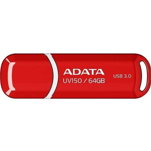 Memorie USB A-DATA DashDrive UV150, 64GB, USB 3.0, Rosu