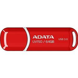 Memorie USB A-DATA DashDrive UV150, 64GB, USB 3.0, Rosu