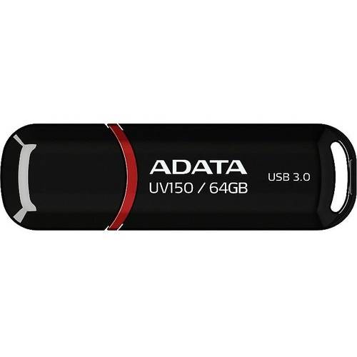 Memorie USB A-DATA DashDrive UV150, 64GB, USB 3.0, Negru