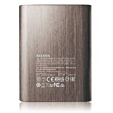 Baterie externa A-DATA PV110, 10400 mAh, Titanium
