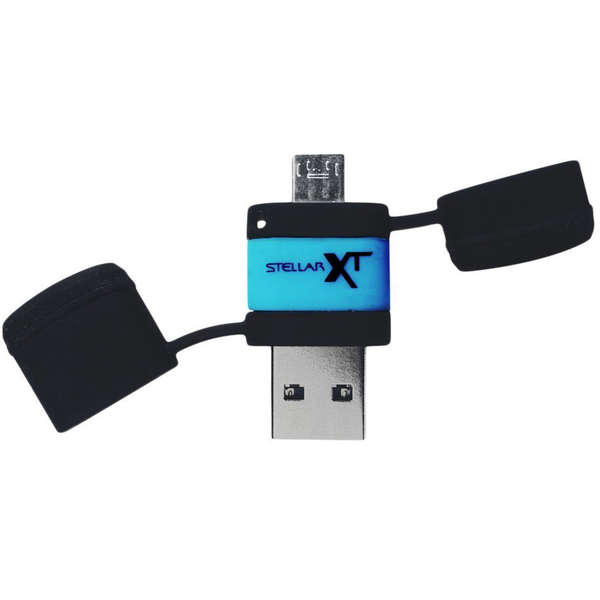 Memorie USB PATRIOT Stellar Boost XT, 64GB, USB 3.0/MicroUSB 3.0 OTG, Negru