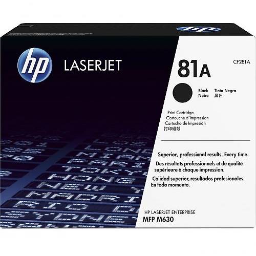 Cartus Toner Original HP 81A Black, CF281A