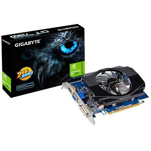 Placa video Gigabyte GeForce GT 730, 2GB DDR3, 64 biti