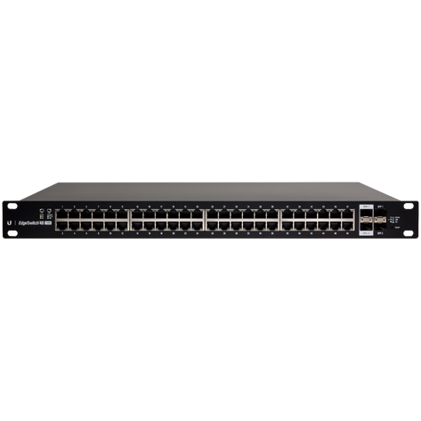 Switch Ubiquiti EdgeSwitch 48 Port Gigabit 24V, 500W