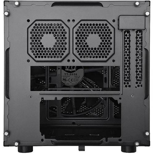 Carcasa Thermaltake Core V1, CubeTower, Fara sursa, Negru