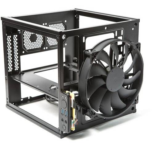 Carcasa Thermaltake Core V1, CubeTower, Fara sursa, Negru