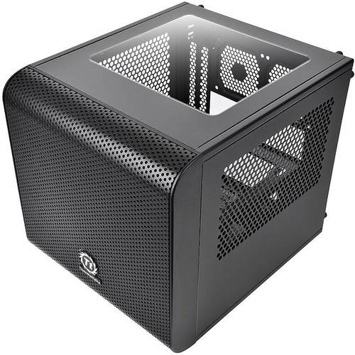 Carcasa Thermaltake Core V1, CubeTower, Fara sursa, Negru