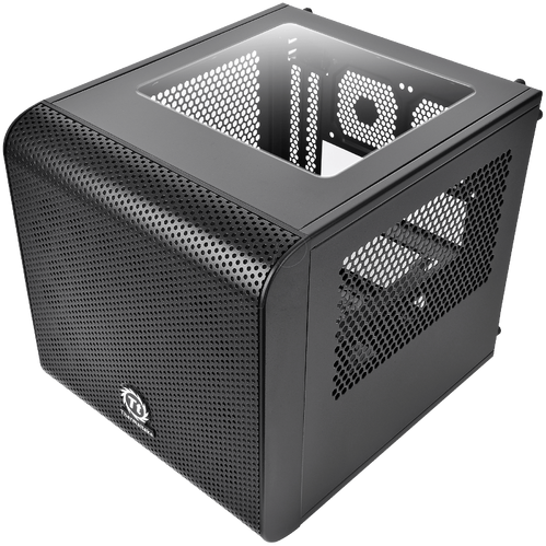 Carcasa Thermaltake Core V1, CubeTower, Fara sursa, Negru