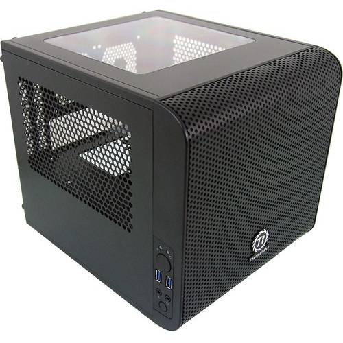 Carcasa Thermaltake Core V1, CubeTower, Fara sursa, Negru