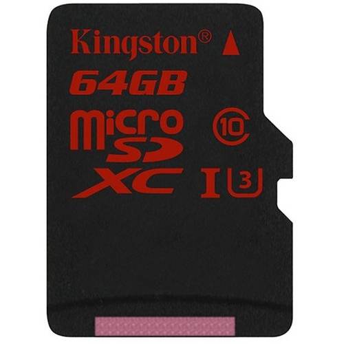 Card Memorie Kingston Micro SDXC, 64GB, Clasa 10, UHS-I U3