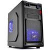 Carcasa Deepcool Smarter LED, MiniTower, Fara sursa, Negru