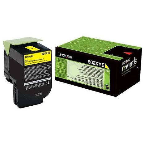 Cartus toner Lexmark Yellow, 80C2XYE