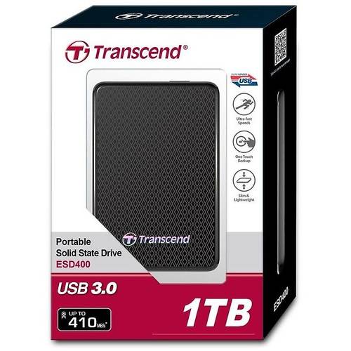 SSD Transcend ESD400, 1TB, USB 3.0, 2.5''