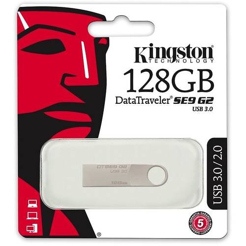Memorie USB Kingston DataTraveler SE9 G2, 128GB, USB 3.0