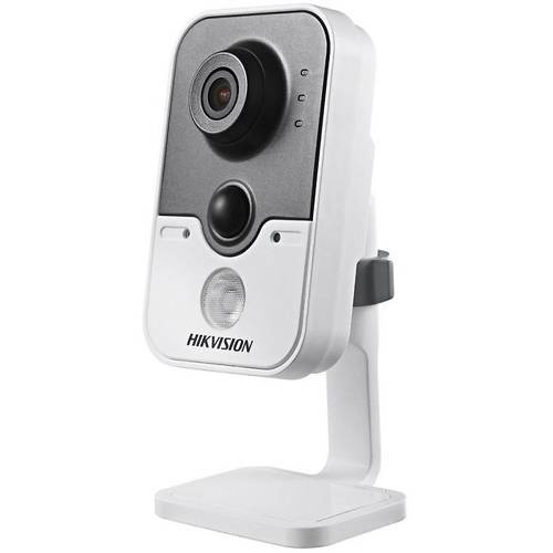 Camera IP Hikvision DS-2CD2432F-IW 2.8mm, Cube, Digitala, 3MP, 1/3 Progressive Scan CMOS, IR, Wi-Fi, Detectie miscare, Alb/Gri