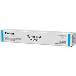 Cartus toner Canon 034C Cyan, CF9453B001AA